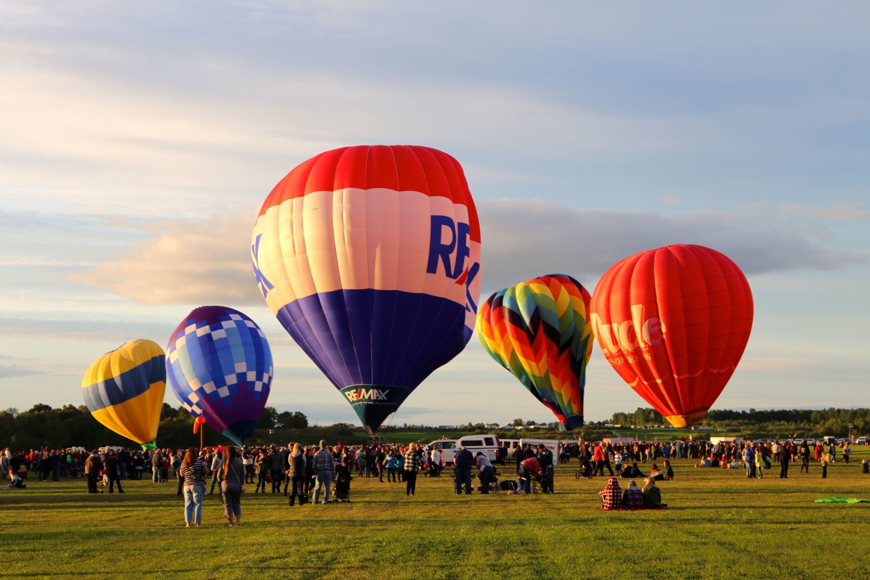 Adirondack Balloon Festival Saturday morning